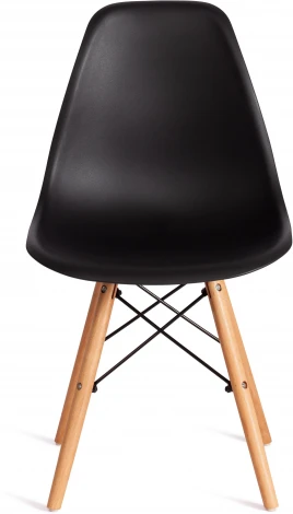 Стул CINDY (EAMES) (mod. 1801) / 1 шт. в упаковке (Дерево бук,Металл,Пластик /Черный)