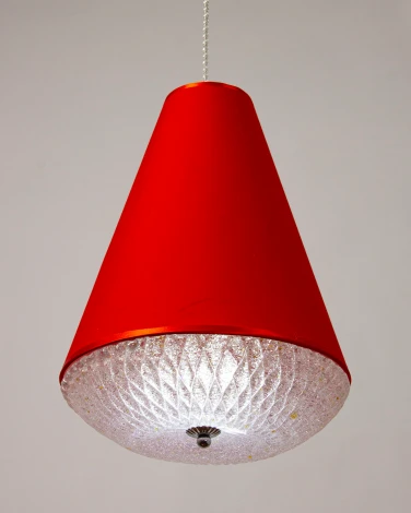 Подвесной светильник Abrasax CL.8301-RED (LED, 220V, на проводе, круглые)