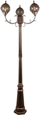 Наземный фонарь Reluce 09018-0.7-003SL 2,2m BKG (220V)