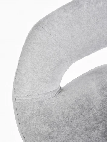 Стул барный МАМАДОМА Барни Р 700, Черный/Grey Lux b22