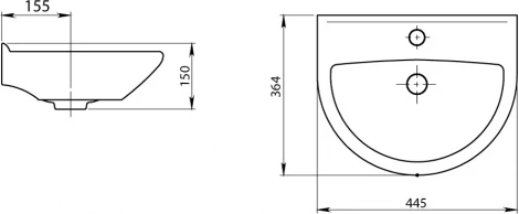 Рукомойник Santeri Родничок 45