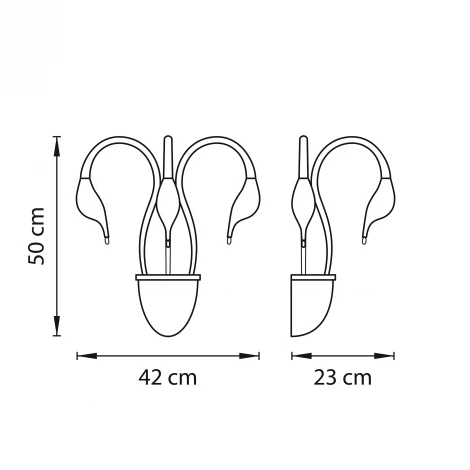 Бра Lightstar Cigno Collo 751632