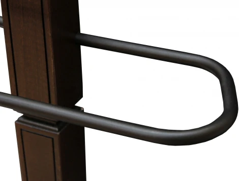 Вешалка костюмная Васко В 70 темно-коричневый/патина от фабрики Mebelik