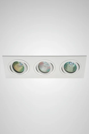 Встраиваемый точечный светильник AM Group AM12 AM127 WH (220V)