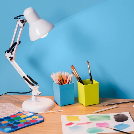 Лампа светодиодная, форма «шар», матовая, белый свет 4000K Uniel LED-G45-6W/4000K/E14/FR/RA95 PLK01WH