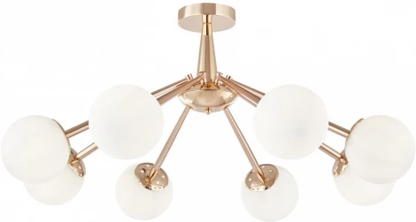 Потолочная люстра на штанге Arte Milano Napoli-8654 338654/8 FGD (220V, шар)