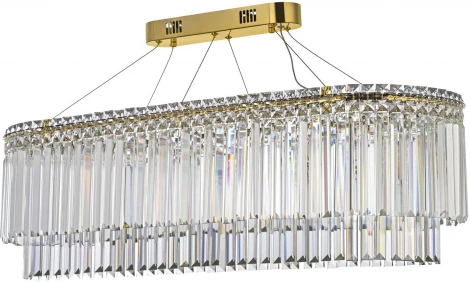 Подвесная люстра Arti Lampadari Ovindoli Ovindoli L 1.5.100X35.101 G (LED, 220V, на тросе)