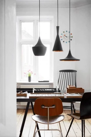 Подвесной светильник Lumina Deco Foggi LDP 7712-3 PR BK (220V, на проводе)