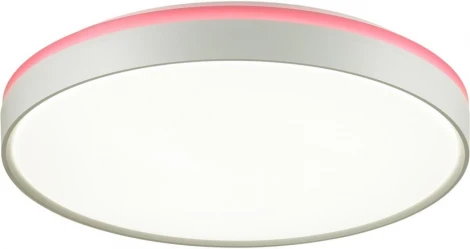 Настенно-потолочный светильник Sonex Kezo Pink 7708/DL пластик/белый/розовый LED 48Вт 4000К D400 IP43 (220V, круглые)