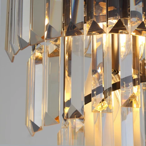 Настенный светильник каскадный Citilux Мартин CL332432 (220V, хрусталь)