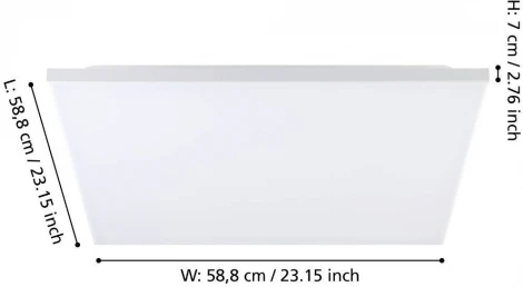 Потолочный светильник светодиодный Eglo TRUPIANA 900569 (220V)