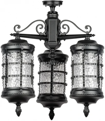 Потолочный светильник уличный Oasis Light BARSELONA 81270A/3 cover Bl (220V, фонарь, IP44)