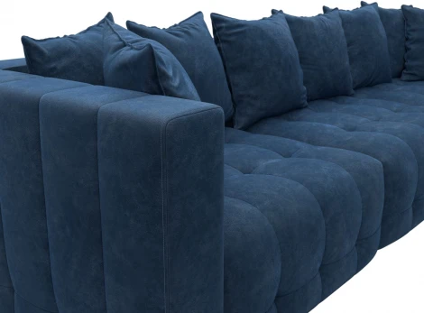 Диван прямой Лига-052 НПБ Лонг Лига Диванов (Велюр) арт.128789