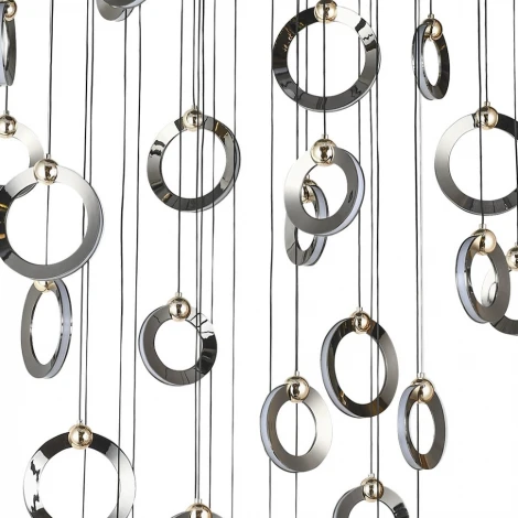 Потолочная люстра Lumien Hall Livin LH8028/36P-BK-PBK-SGD