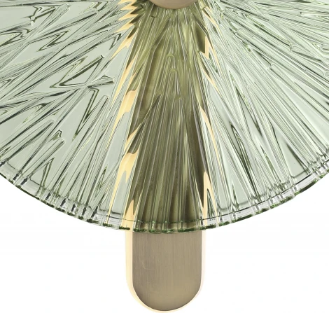 Подвесной светильник ST Luce Wasi SL6141.323.01 бронза/зелёный LED 1*11W 4000K (220V, на тросе, круглые)