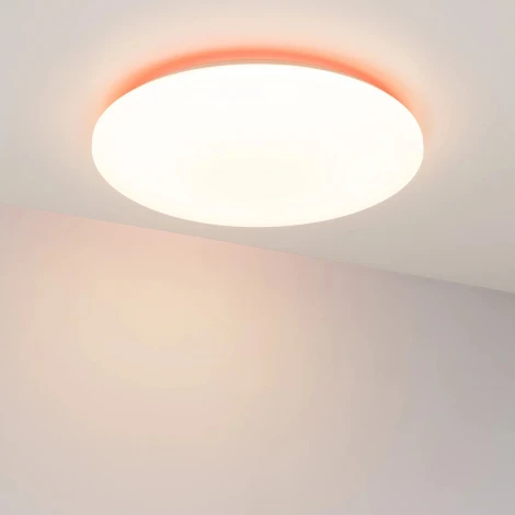 Потолочный светильник SP-FAVOR-R600-50W Day4000-MIX-RGB (WH, 100 deg, 230V, Tuya Zigbee) (Arlight, IP54 Пластик) 057444