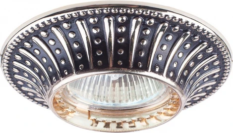 Встраиваемый светильник круглый Donolux N1582 N1582-French gold+Brown copper (220V, круглые)