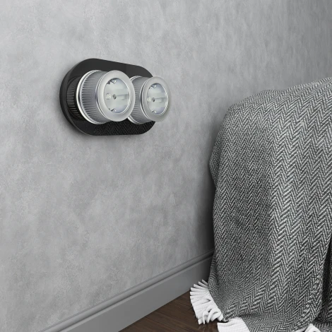 Рамка на 2 поста (Черный) Werkel W0025108 (a051629)