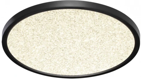 Настенно-потолочный Sonex Omega Black 7662/32L MITRA пластик/белый/черный LED 32Вт 3000/4000K D400 IP20 (220V, круглые)