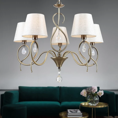 Подвесная люстра Rivoli Beatrix 2067-305 (220V, на цепи)