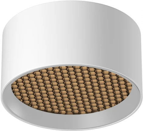 Накладной потолочный светильник влагостойкий LED Maytoni Glare C122CL-L7-3K-W (220V, круглые)