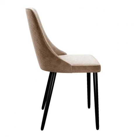 Стул DikLine 286 TW05 капучино, ножки черные арт.00-00079932