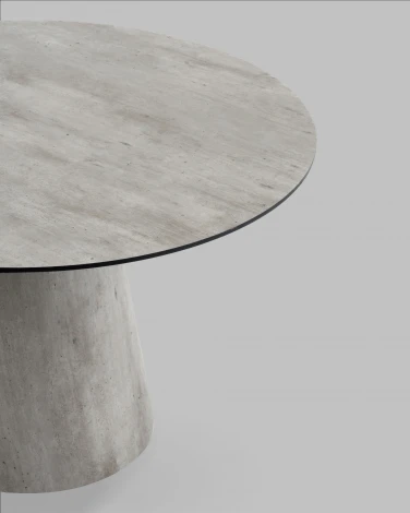 Стол круглый Стивенсон D120 столешница HPL метрополитан Stool Group арт.УТ000041627