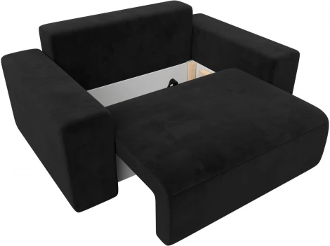 Кресло Лига-036 НПБ (Черный/Велюр) Лига Диванов арт.121295