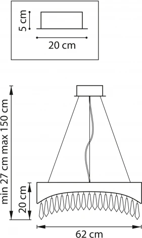 Подвесной светильник Lightstar Helio 703163 (LED, 220V, подвески, на тросе, круглые)