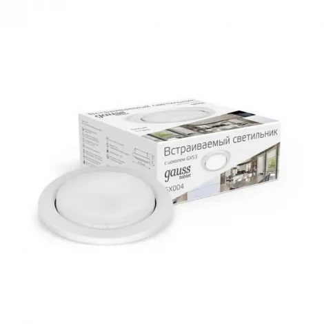 Встраиваемый точечный светильник Gauss Tablet GX004