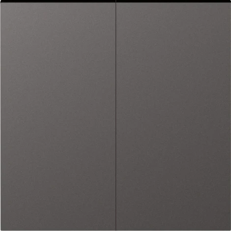 Клавиша 2-я для перекрёстного переключателя, матовый титан Donel A07 DE29945