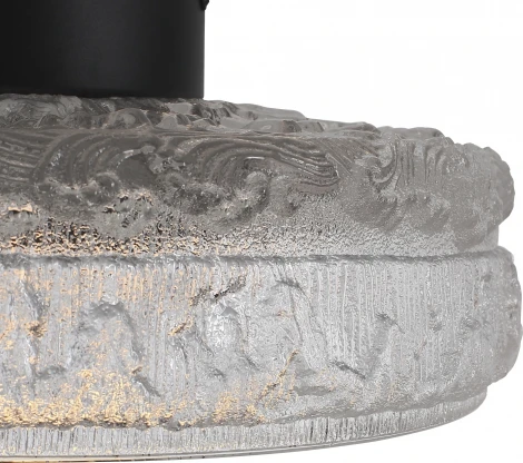 Настенный светильник ST Luce Antike SL6143.402.01 черный/прозрачный LED 1*15W 4000K (220V, круглые)