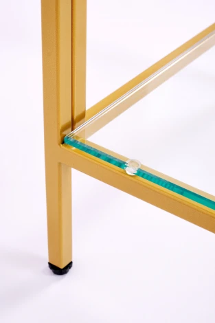 Консольный стол AllConsoles 1081-CG clear золотой