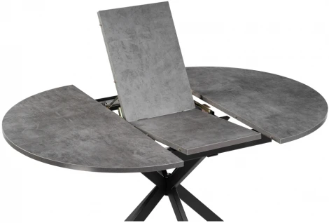 Деревянный стол Woodville Сурео 2 камень темный / черный 514790