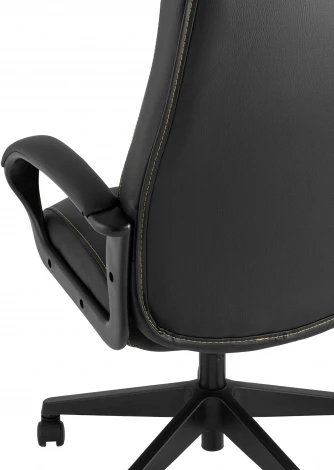 Кресло игровое TopChairs ST-CYBER 8 черный/желтый УТ000035039