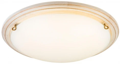 Настенно-потолочный светильник Sonex Provence 7605/DL SNOK SN стекло/белое/кремовый/бронза LED 48Вт 4000K D460 IP20