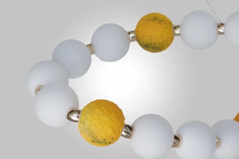 Подвесной светильник AM Group PEARL 8823-25 FGD (на проводе, шар)