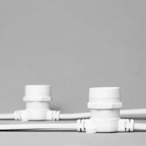 Белт-Лайт 50м, Провод Белый Каучук, Шаг 20 см, 250 Патронов, IP65 Laitcom BL50m/250L-8-P