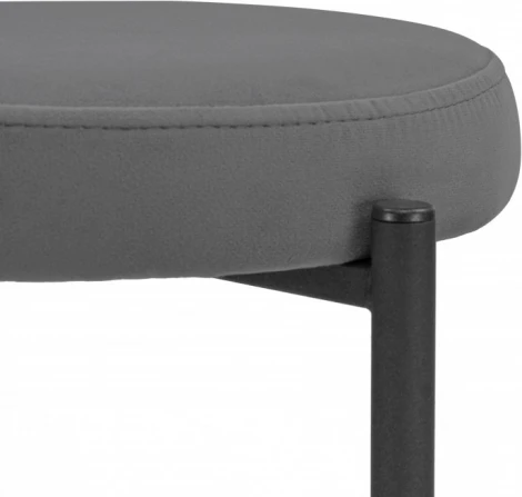 Табурет Кудо (Кудо velutto 32 / черный) Woodville арт.586762