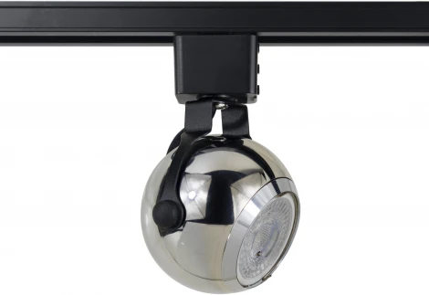 Трековый светильник ЭРА TR35-GU10 CH (220V, шар)