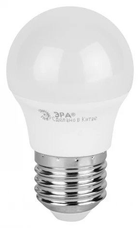 Лампочка светодиодная E27 8W ЭРА LED P45-8W-827-E27 R