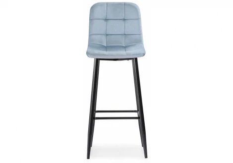 Барный стул Woodville Chio blue / black 11985