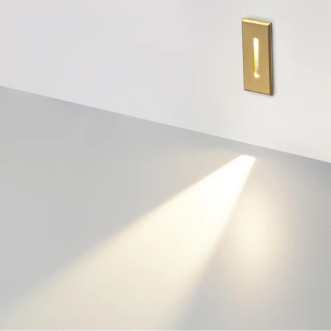 Подсветка лестницы встраиваемая Odeon Light Escala 7056/3WL металл/металл бронза IP20 LED 1*3W (220V)
