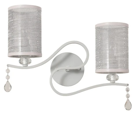 Бра Crystal Lux Elisa WHITE AP2