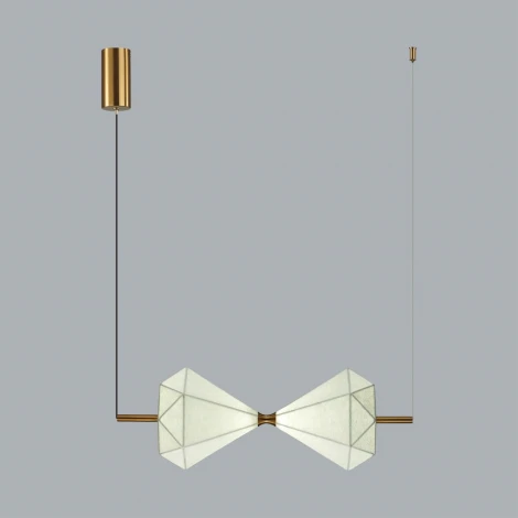 Подвесной светильник верт/горизонт. Odeon Light Sand Glass 7090/10L металл/ткань 4000K 220V (LED, на тросе)