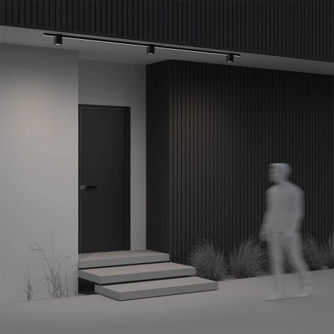 Трековый светильник 16W 48V Maytoni Alfa O-TR01-3-S-16WB3K (LED, круглые, IP65)