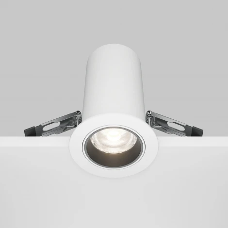 Встраиваемый светильник светодиодный Maytoni Focus Led DL125-L12-4K-W (220V, круглые)