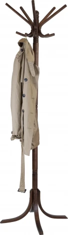 Вешалка напольная В 8Н тёмно-коричневый Mebelik арт.009101