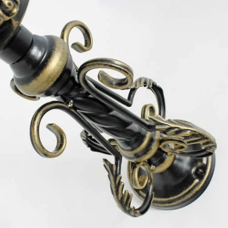 Наземный фонарь Кузнечное дело Ретро 28-001-ЧЗ (220V, ковка, под старину, IP54)