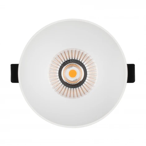 Светильник встраиваемый LED MS-VOLCANO-BUILT-R82-10W Warm3000 (WH, 38 deg, 230V) (Arlight, IP20 Металл) 033663